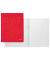 Schnellhefter WOW 3001-00-26, A4, rot, Karton, 300g, Vorderdeckel opak