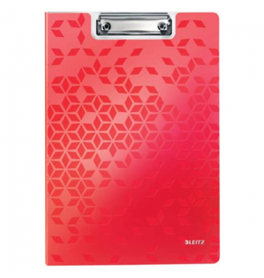 Klemmbrett WOW 4199-00-26, A4, rot, Polyfoam