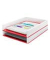 Briefablage WOW Duo Colour 5361-10-26, A4, wei&szlig;/rot, Polystyrol stapelbar