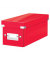 Archivbox Click & Store 6041-00-26, CD, rot, Graukarton mit PP-Folie laminiert