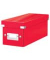 Archivbox Click & Store 6041-00-26, CD, rot, Graukarton mit PP-Folie laminiert
