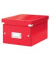Archivbox Click & Store 6043-00-26, A5 quer, rot, innen 20x25x14,8cm, Karton