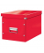 Archivbox Click & Store 6108-00-26, L, rot, innen 33x30,5x30cm (TxBxH), PP laminierte Hartpappe