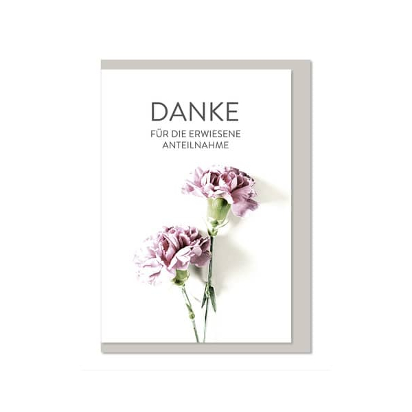 4057319620210 - Trauerdankkarte 62-021 115mm x 165mm (BxH) 4057319620210 KOMMA 5 Stück