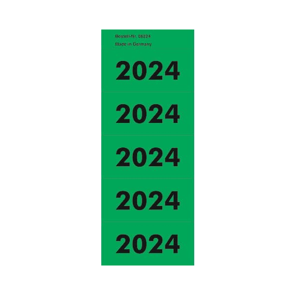4082032062245 - Jahreszahlen 6224 2024 grün 57x28mm selbstklebend 4082032062245 Alpha label 4082032062245 - Jahreszahlen 6224 2024 grün 57x28mm selbstklebend 4082032062245 Alpha label