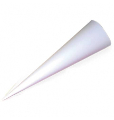 Bastel-Schult&uuml;te 97818, wei&szlig;, 70cm, rund