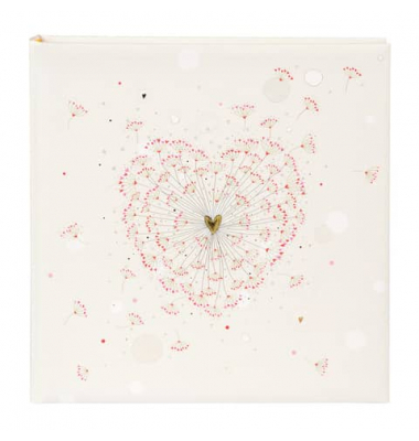 Fotoalbum 08 062, Golden Heart, 30x31cm (BxH), 60 Seiten