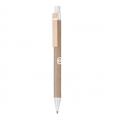 Kugelschreiber oeco No. 100 4390, schwarz, 1mm, nachf&uuml;llbar