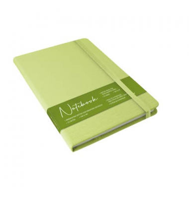 Notizbuch 08380/6, Indian, gr&uuml;n, A5, punktkariert, 100g, 36 Blatt / 72 Seiten