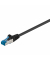 Netzwerkkabel 93787, schwarz, CAT 6a, RJ45, 3m