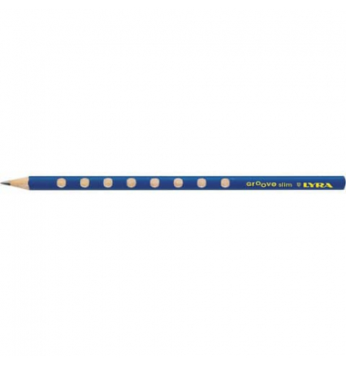 Bleistift Groove Slim, L1760100, H&auml;rte HB, blau