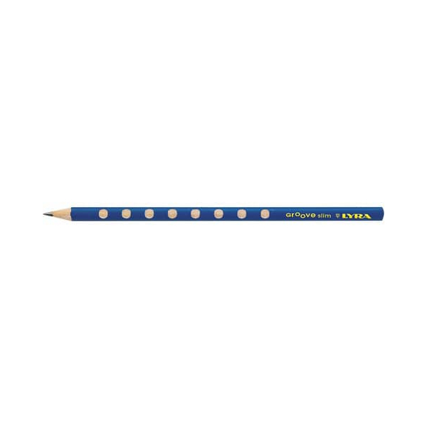 12 Stück Lyra Bleistift Groove Slim, L1760100, Härte HB, blau 4084900103616 Lyra