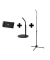 Tablet-Halterung TWIST COMBI 894301 schwarz für 1 Tablet, Stangenhalterung 