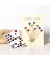 Glossy Sticker, 3D Kunstharz, Herzen, bunt, 44 Aufkleber  Dekosticker Dekosticker