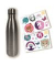 Trinkflasche Edelstahl Silver Girls 