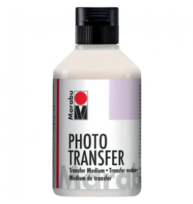 Transfer-Medium Photo transparent 250ml  Foto Transfer Medium