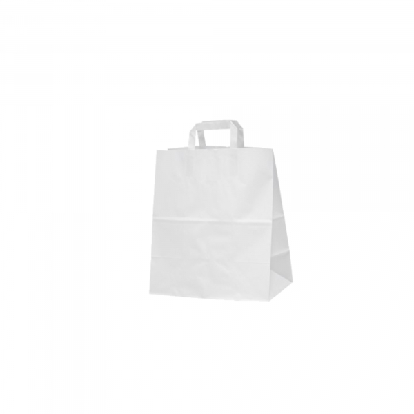 4003969136298 - Papiertragetasche PT014 Griff 320x170x420mm 70g ws 4003969136298 250 Stück