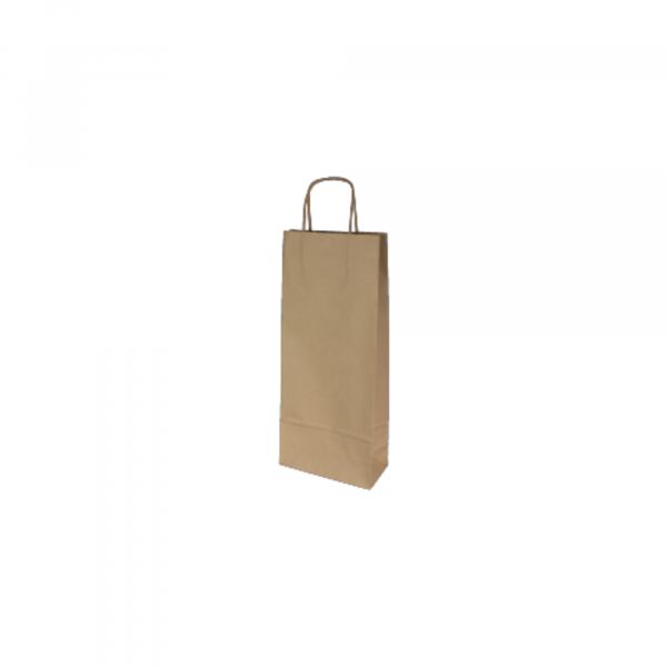 4003969136403 - Papiertragetasche 480211570 außen 16x8x39cm Kraftpapier natron braun 4003969136403 300 Stück
