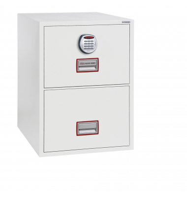 H&auml;ngeregistraturschrank FS2252E World Class Vertical Fire File, wei&szlig;, 2 Schubladen, 1-bahnig