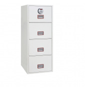 H&auml;ngeregistraturschrank FS2274E World Class Vertical Fire File, wei&szlig;, 4 Schubladen, 1-bahnig
