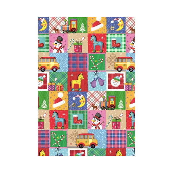 4058653703249 - Geschenkpapier 0A92481 Kinder Weihnachten 50cm x 250m bunt 4058653703249 250 Meter 4058653703249 - Geschenkpapier 0A92481 Kinder Weihnachten 50cm x 250m bunt 4058653703249 250 Meter