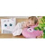 Kissen 32x32cm  Maus Miss Mausie pink
