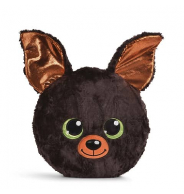 48581 Kissen 32x32cm Fledermaus Wakiki schwarz