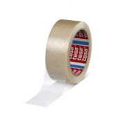 Packband tesapack 04120-00005-00, 25mm x 66m, 49my, transparent