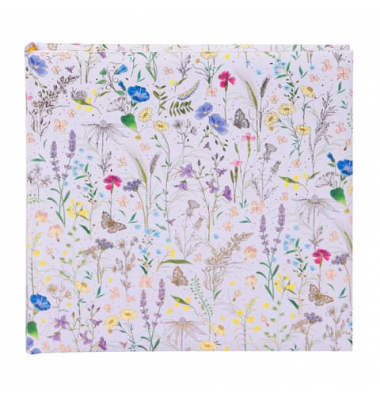 Fotoalbum 24 575, Summer Meadow lilac, 25x25cm (BxH), 60 Seiten