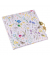 Tagebuch Summer Meadow lilac mit Schloss, 16,5x16,5cm 