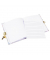 Tagebuch Summer Meadow lilac mit Schloss, 16,5x16,5cm 
