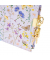 Tagebuch Summer Meadow lilac mit Schloss, 16,5x16,5cm 