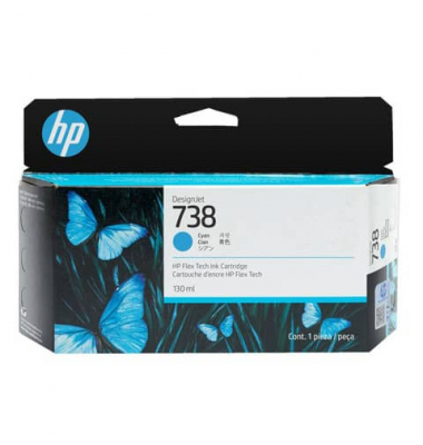 Druckerpatrone 738 498N5A (738), cyan