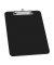 Klemmbrett 57-6601, A4, schwarz, Polystyrol, inkl Aufh&auml;nge&ouml;se