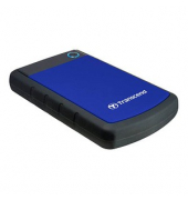 externe Festplatte StoreJet 25H3 TS1TSJ25H3B, blau/schwarz, 2,5 Zoll (6,35cm), 1 TB, HDD