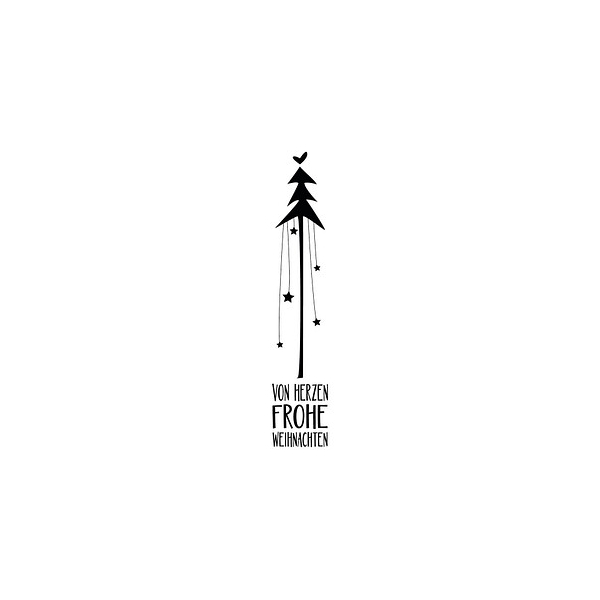 4006166108112 - von Herzen frohe Weihnachten Motivstempel Weihnachtsbaum 30 x 120 cm 4006166108112 Rayher 4006166108112 - von Herzen frohe Weihnachten Motivstempel Weihnachtsbaum 30 x 120 cm 4006166108112 Rayher