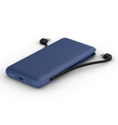 Powerbank BoostCharge Plus BPB006BTBLU, blau, 10000 mAh