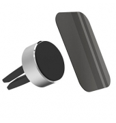 Kfz-Halterung Magnet Alu schwarz, silber 