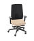 Bürostuhl Indeed mesh Stoff beige, Gestell schwarz 