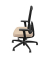 Bürostuhl Indeed mesh Stoff beige, Gestell schwarz 
