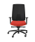 Bürostuhl Indeed mesh Stoff orange, Gestell schwarz 