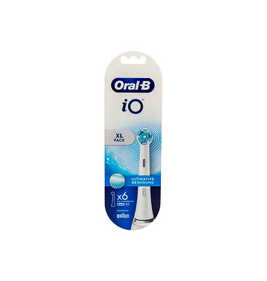 6 Oral-B iO Ultimative Reinigung Zahnbürstenaufsätze 