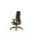 Bürostuhl Indeed operator Stoff orange, Gestell schwarz 