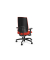 Bürostuhl Indeed operator Stoff orange, Gestell schwarz 