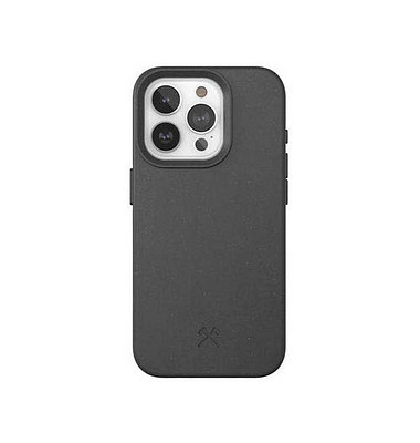 Bio Case Handy-Cover für Apple iPhone 15 Pro schwarz 