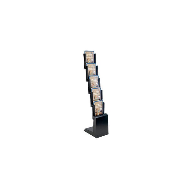8698473944567 - Prospektständer schwarz DIN A4 5 Fächer 8698473944567 update displays 8698473944567 - Prospektständer schwarz DIN A4 5 Fächer 8698473944567 update displays