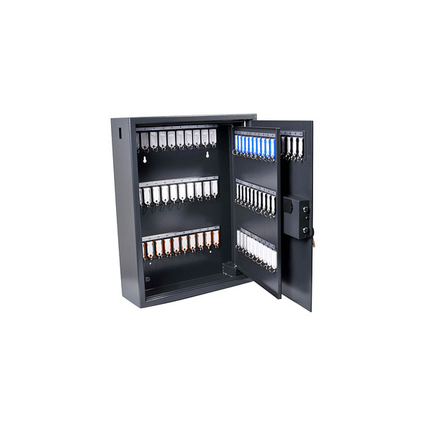 8717448015658 - High Security Schlüsseltresor grau mit 100 Haken Elektronikschloss 8717448015658 pavo 8717448015658 - High Security Schlüsseltresor grau mit 100 Haken Elektronikschloss 8717448015658 pavo