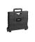 Transportwagen schwarz 38,0 x 38,0 x 40,5 cm bis 35,0 kg PP, flach faltbar, mit Klappbox