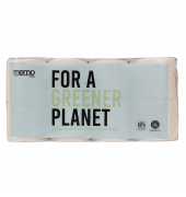 Toilettenpapier FOR A GREENER PLANET, ohne, H504V, 3-lagig, wei&szlig;, 150 Blatt / Rolle,