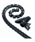 Spiralschlauch 00220994 2,5m schwarz 